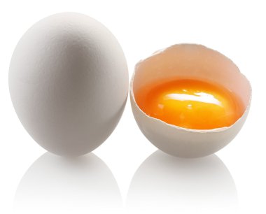 White eggs clipart