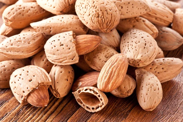 Орехи миндаля — стоковое фото