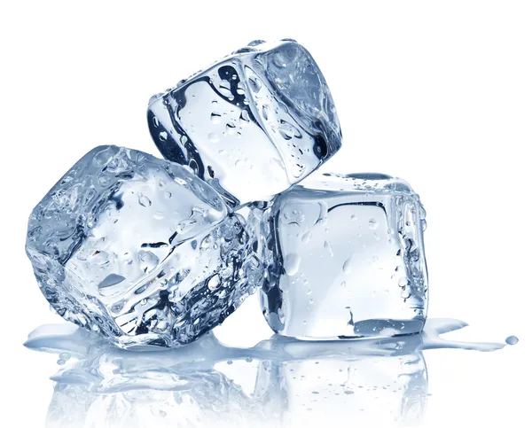 3 buz küpleri — Stok fotoğraf