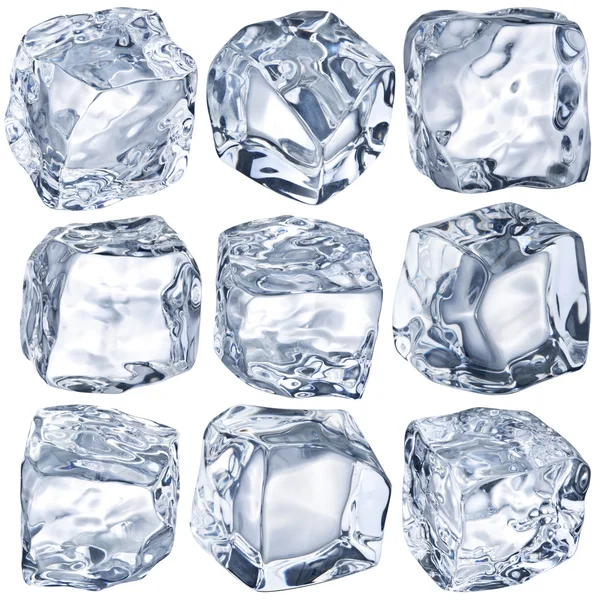 Кубики льда — стоковое фото