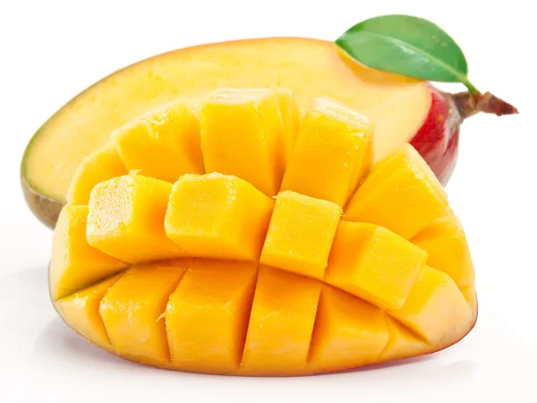 Mango met segmenten — Stockfoto