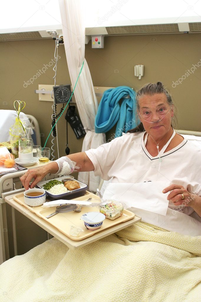 Dinner in hospital