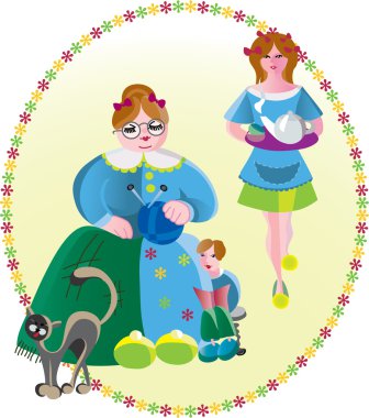 My family clipart