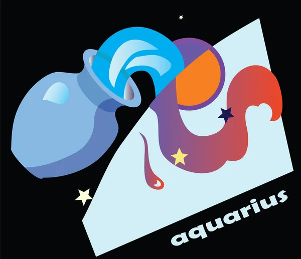 Aquarius — Stock Vector
