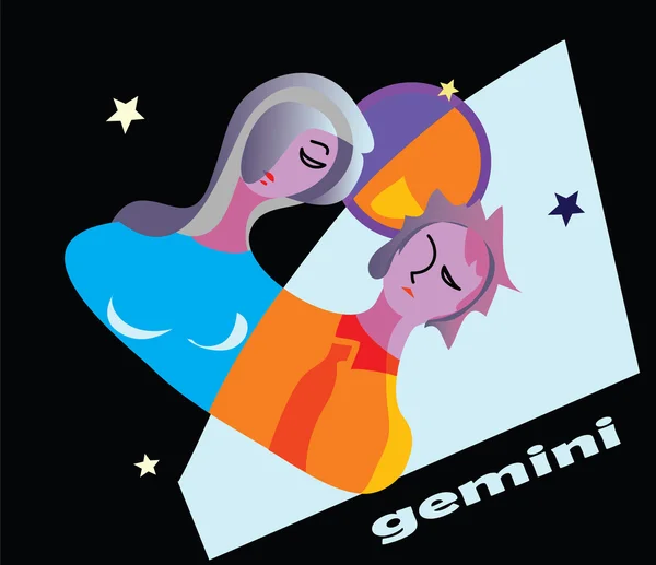 Gemini — Stock Vector