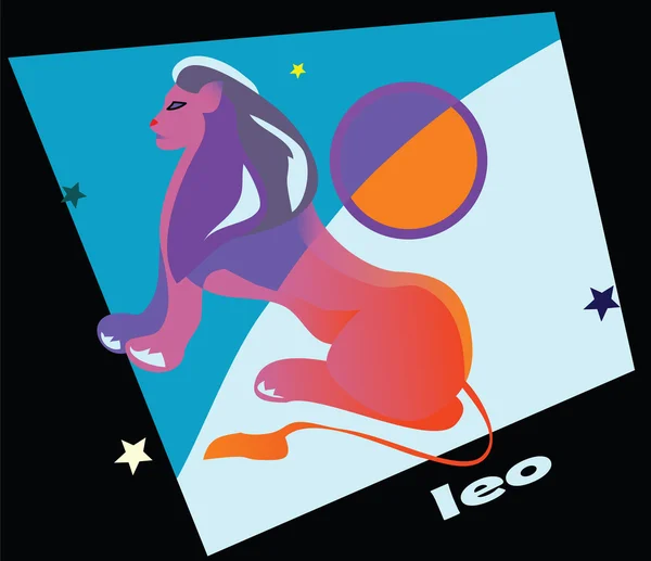 Leo sembolü — Stok Vektör
