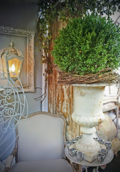 Klasik Bahçe vazo — Stok fotoğraf