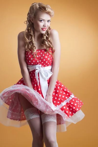 Pin Up girl Royalty Free Stock Images