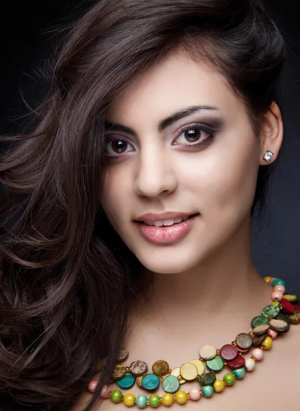 Menina indiana bonita — Fotografia de Stock
