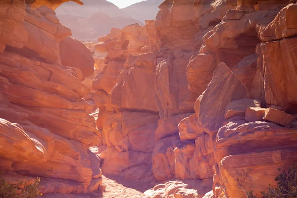 Renk Kanyon, egipt — Stok fotoğraf