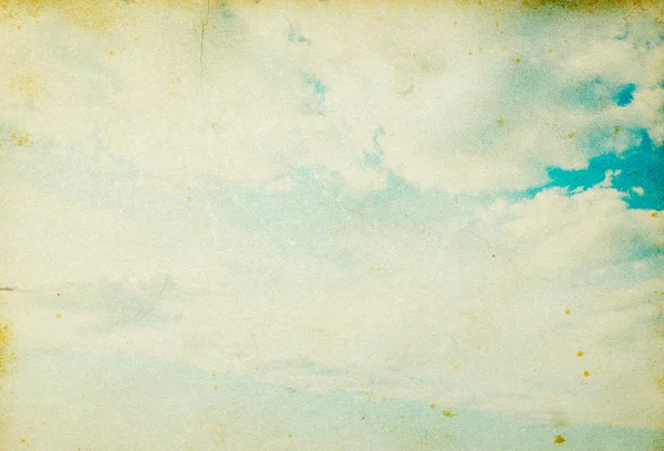 Grunge céu azul — Fotografia de Stock