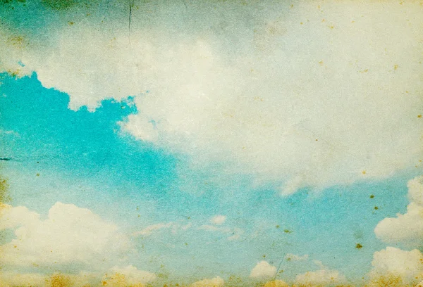 Ilustracja niebieski niebo — Zdjęcie stockowe