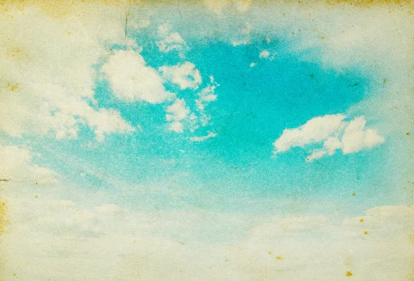 Грандиозное голубое небо — стоковое фото