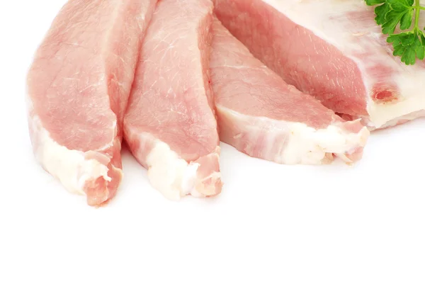 Carne em branco — Fotografia de Stock