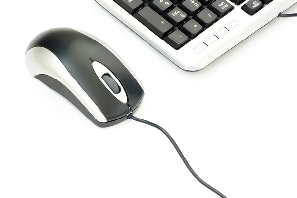 컴퓨터 마우스와 키보드 — 스톡 사진