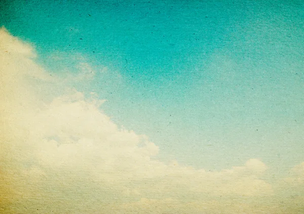 Grunge 蓝色天空 — 图库照片
