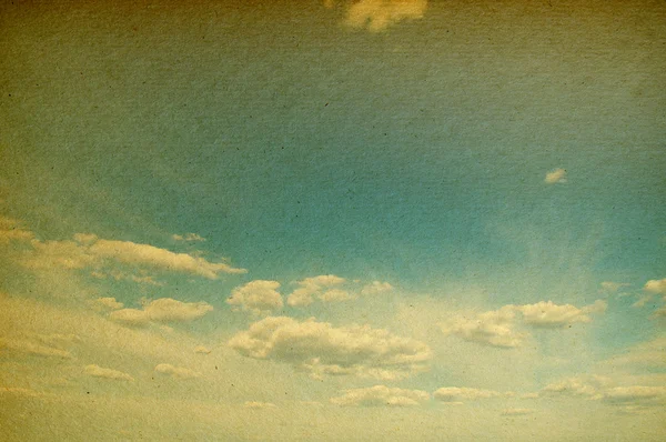 グランジの青い空 — ストック写真