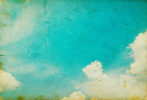 Grunge ciel bleu — Photo