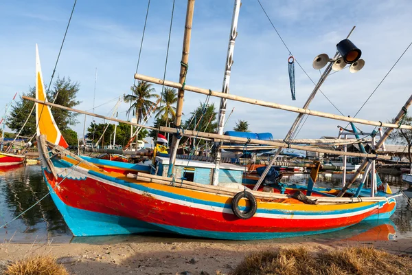 Karimunjawa vissersdorp — Stockfoto