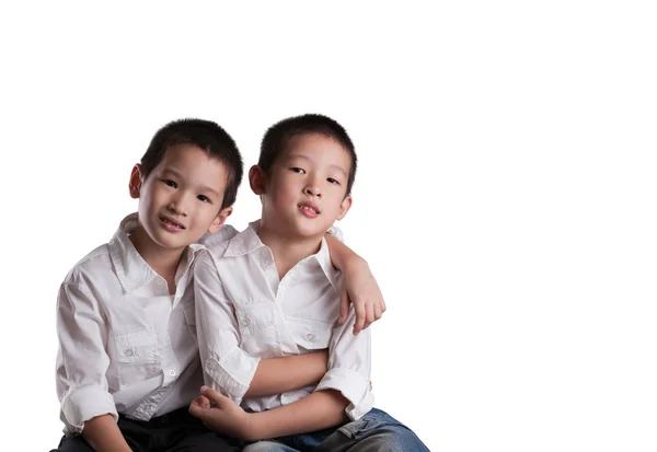 stock image Young Asian Brothers