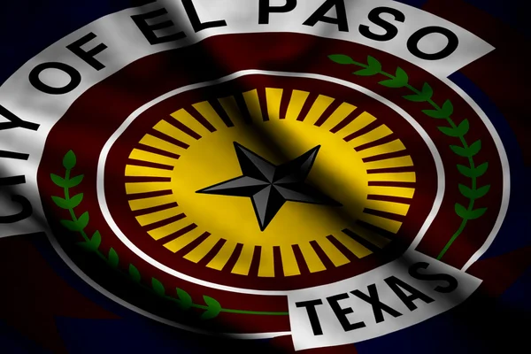 El Paso zászlaja — Stock Fotó