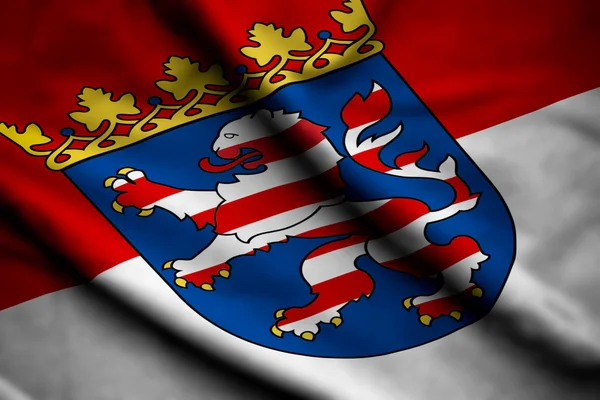 Flaggan av Hessen — Stockfoto