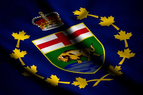 Bandeira do Tenente-Governador de Manitoba — Fotografia de Stock