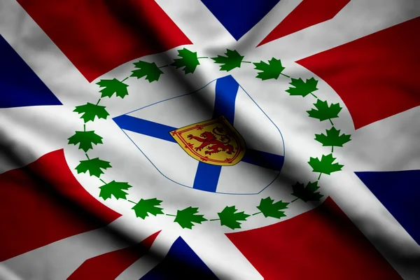 Vlag van de luitenant-gouverneur van nova scotia — Stockfoto