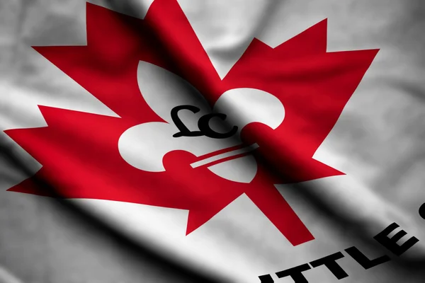 Bandera de Little Canada — Foto de Stock