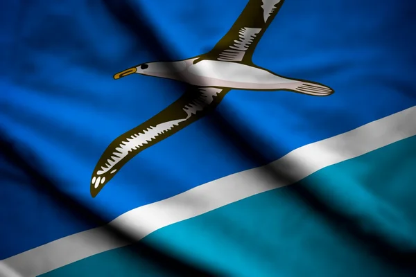 Bandeira das ilhas intermédias — Fotografia de Stock