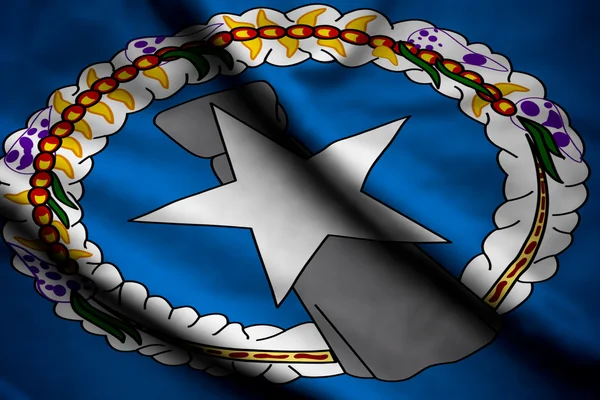 Nordmarianaöarnas flagg — Stockfoto