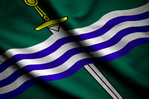 Flagge von Peterborough — Stockfoto