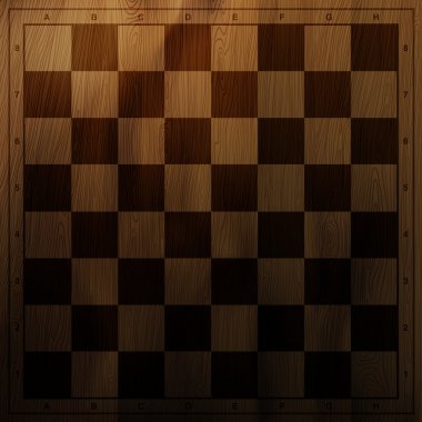 Klasik satranç tahtası geçmişi. Vektör illüstrasyonu, EPS10