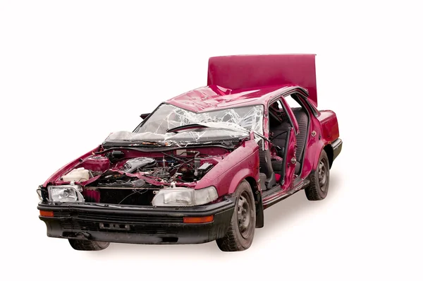 Stock image Damaged car