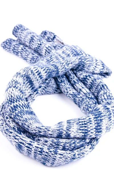 stock image Blue scarf