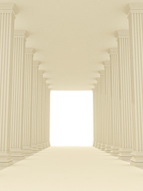 Colonnade clipart