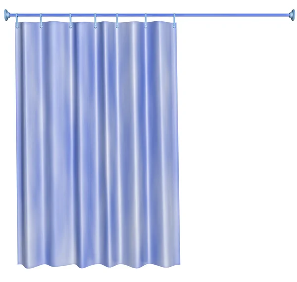 Shower curtain — Zdjęcie stockowe