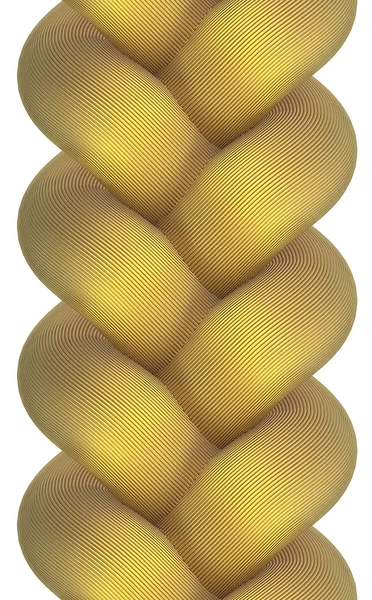 Pigtail dourado — Fotografia de Stock