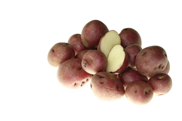 Маленький красный картофель — стоковое фото