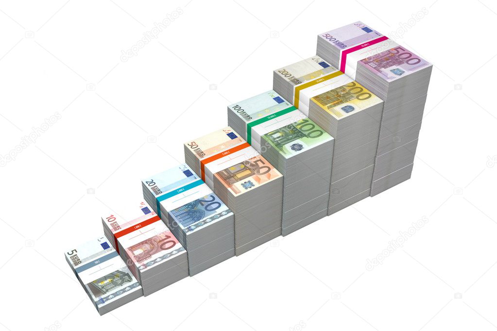 Euro Banknotes Ramp 5 - 500