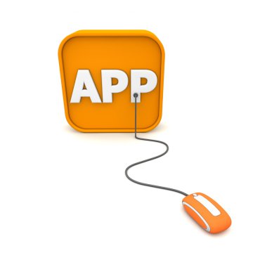 Apps - turuncu fare kablolu