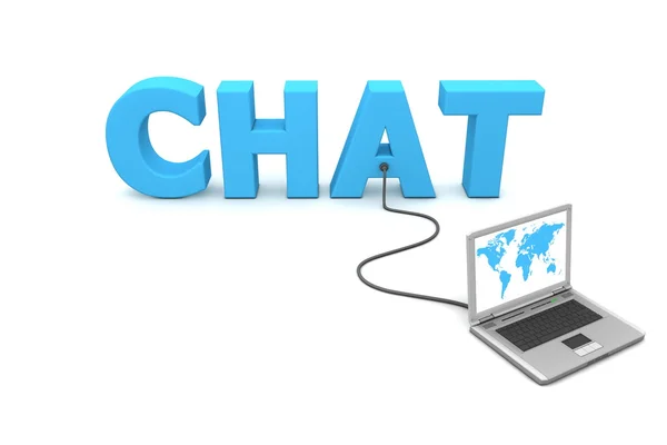 Wired to Chat — Stock Photo, Image