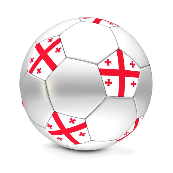 Futbol topu/futbol Gürcistan — Stok fotoğraf