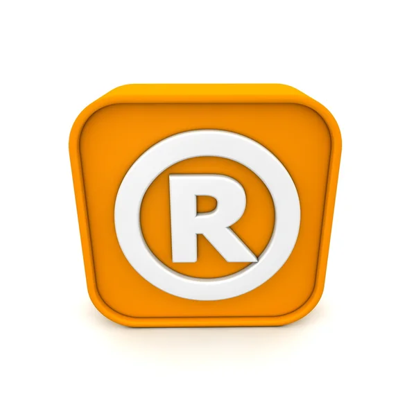 Зареєстрована торгова марка як Rss — стокове фото