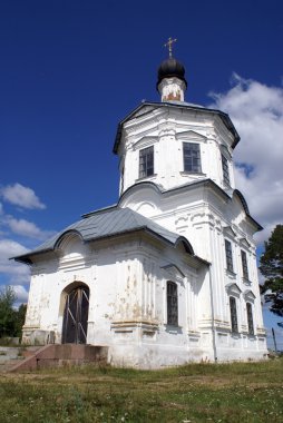 Russian white church clipart