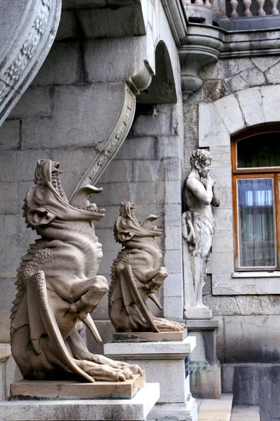Statue of chimera — Stock Photo, Image