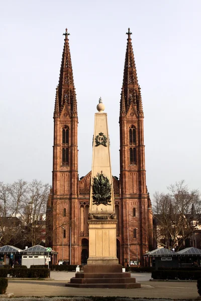 Iglesia Bonifatius en Wiesbaden — Foto de Stock