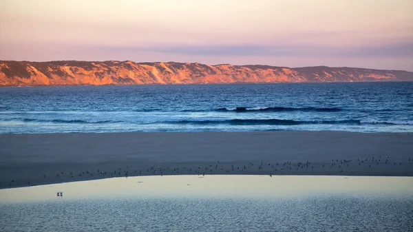Ocean beach och wilson inlopp — Stockfoto