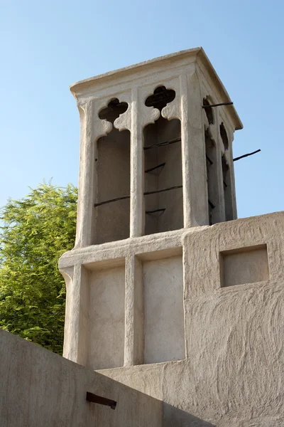 Windtower em Bastakiya — Fotografia de Stock