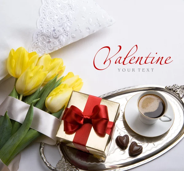 Joyeuse Saint-Valentin matin — Photo